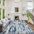 8x10 Area Rugs Washable Rug: Modern Abstract Living Room Rug Soft Anti-Skid by GENTDRIZZ