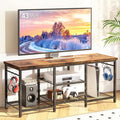 YGEOMER TV Stand for TVs Up to 55 Inch, Entertainment Center for Living Room by YGEOMER
