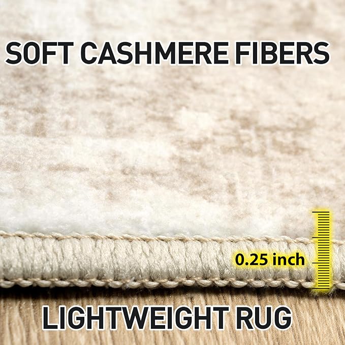 6x9 Area Rugs Washable Rug: Large Modern Abstract Living Room Rug Soft - Image 6