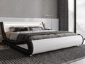 Allewie Queen Size LED Platform Bed Frame by Allewie