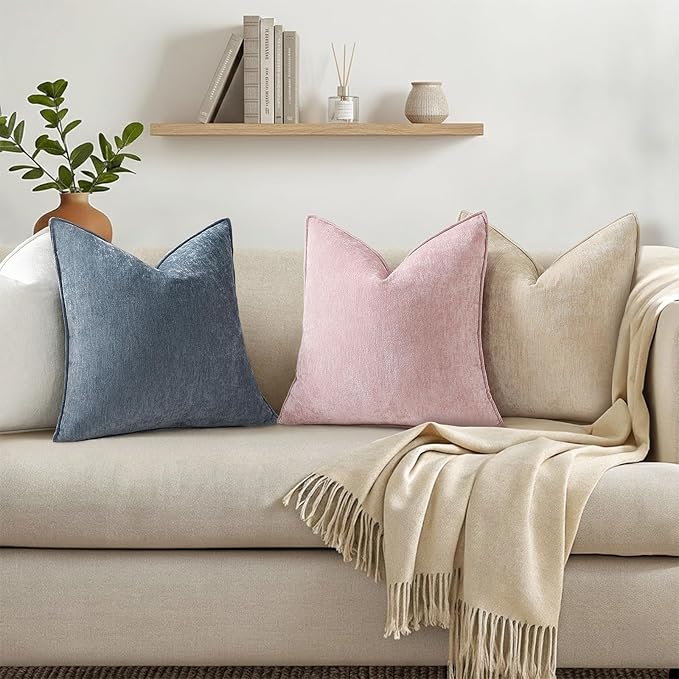 decorUhome Summer Couch Throw Pillow Covers 16x16 Set of 2, Decorative Soft - Image 6