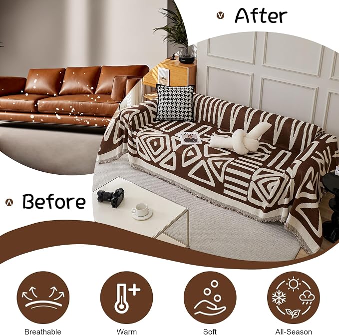 VClife Bohemian Sofa Cover, Pet Loveseat Cover - Image 4