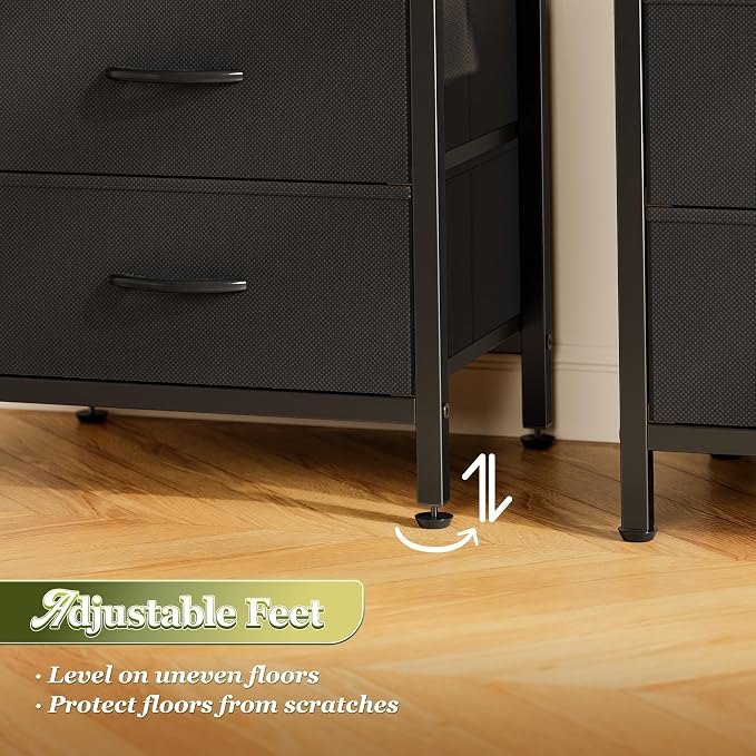 Huuger Night Stand Set of 2, Nightstand - Image 9