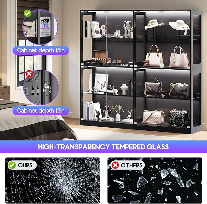 AMERLIFE RGB Display Cabinet - Image 6