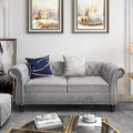 AVZEAR Chesterfield Loveseat, Modern Velvet Sofa Tufted Couch 2 Seater by AVZEAR