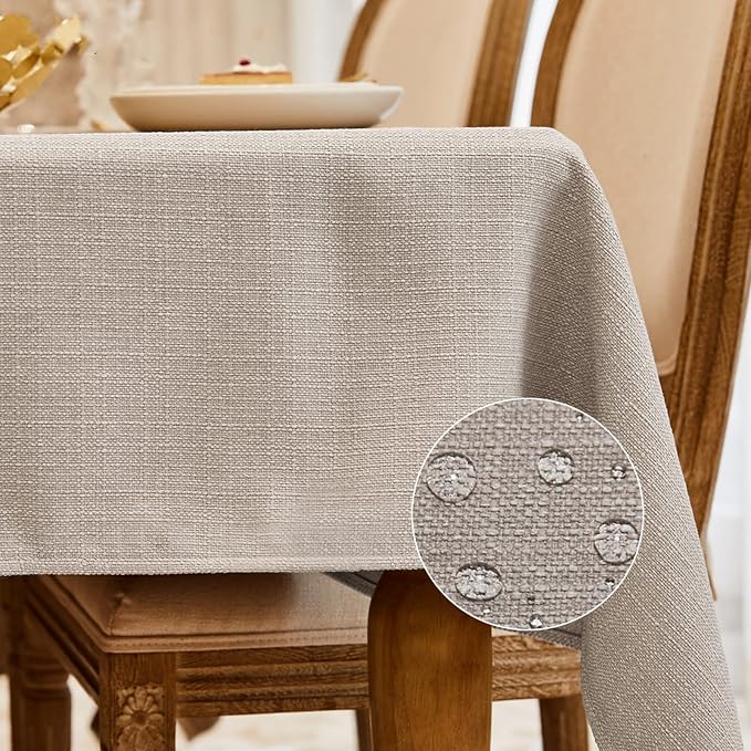 BALCONY & FALCON Rectangle Tablecloth 47” x 63“ Washable Wrinkle Resistant and by BALCONYFALCON