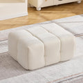Large Boneless Ottoman, Upholstered Cloud Ottomans by CACFTII