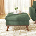 Vesgantti Large Ottoman for Modular Sofa, 29.5" Corduroy Pouf Ottoman by Vesgantti