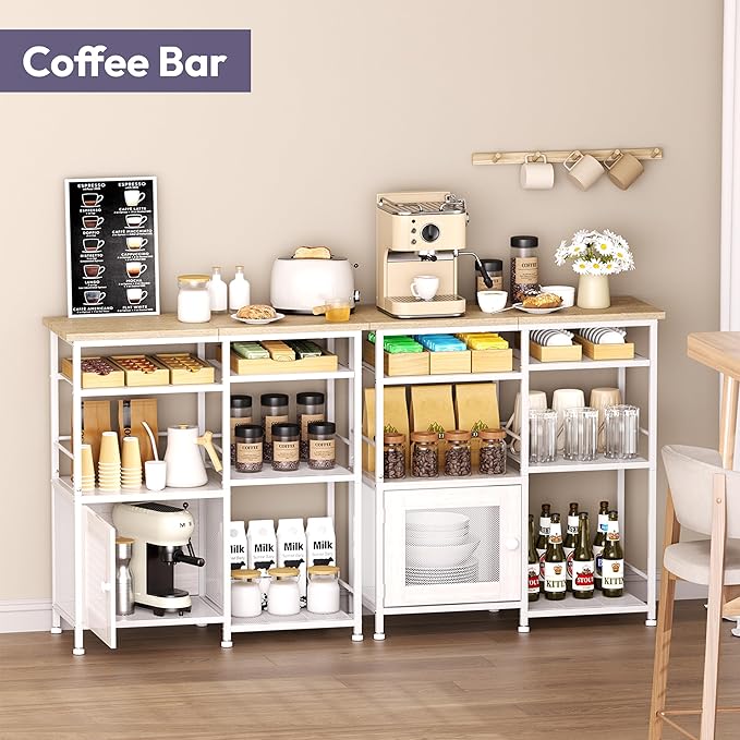 SWTYMIKI Coffee Bar Cabinet Station - Image 3