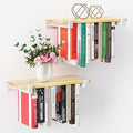 NANATI 2 Set of Floating Bookshelf by Unknown