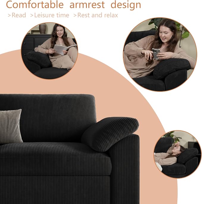 EASE MOOSE Oversized Modular Sectional Sofa, Extra Large U Shape Sectional - Image 9