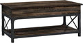 Sauder Steel River Rustic Industrial Style Lift Top Coffee Table, Coated Metal by SAUDER%C2%AE