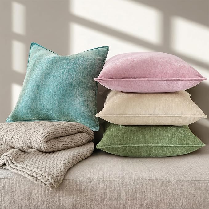 decorUhome Summer Couch Throw Pillow Covers 12x20 Set of 2, Decorative Soft - Image 8