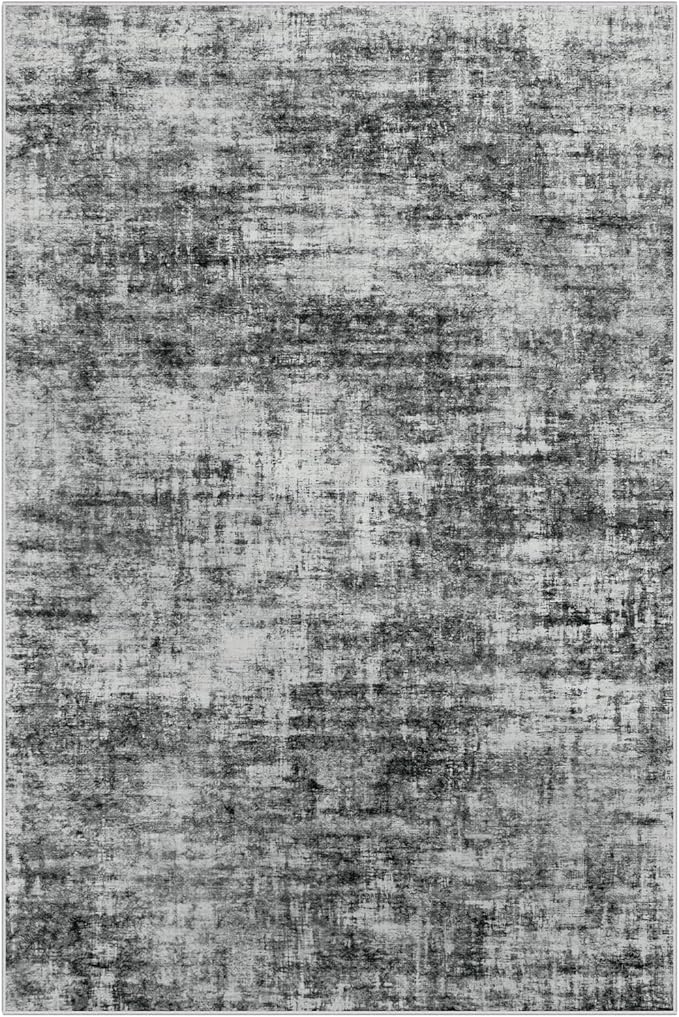 9x12 Area Rugs Washable Rug: Modern Abstract Living Room Rug Soft Anti-Skid - Image 2