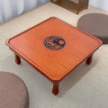 Rectangle Coffee Table, Japanese Style Solid Wood Floor Table by Unknown