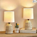 EJIAXIN Table Lamps Set of 2-13.5" Small Boho Lamp by WelcometoEJIAXIN