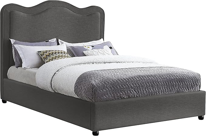Meridian Furniture FelixGrey-F Felix Collection Modern | Contemporary Linen by MeridianFurniture