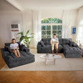 MAXYOYO Sectional Sofa Couch and Chaise Lounge, L Shaped Modern Cloud Couch by MAXYOYO