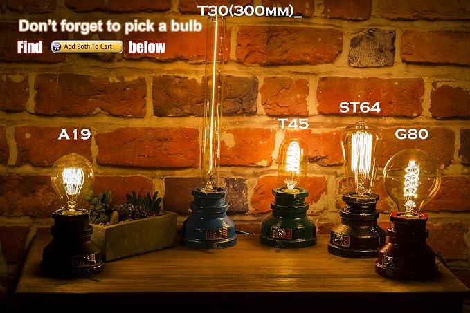 Loft Style Lamp, Corporal Black Steampunk Industrial Vintage Style, Water Pipe - Image 3