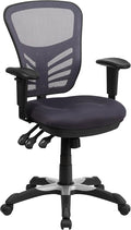Flash Furniture Nicholas Mid-Back Swivel Office and Gaming Chair, Ergonomic by FlashFurniture