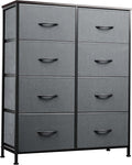 WLIVE Fabric Dresser for Bedroom, Tall Dresser by WLIVE