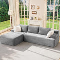 Hobestluk Modular Sectional Sofa Couches L-Shape Couch 3 Seat Modular Sofa by YourHomeDeservesMore