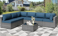 Shintenchi 7 Pieces Outdoor Patio Furniture Sets, Patio Sectional Sofa Couch by Shintenchi%7CFurnitureMadeforRealLife