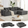 Weture 108” Modular Sectional Sofa, Cloud Sectional Couch by Weture