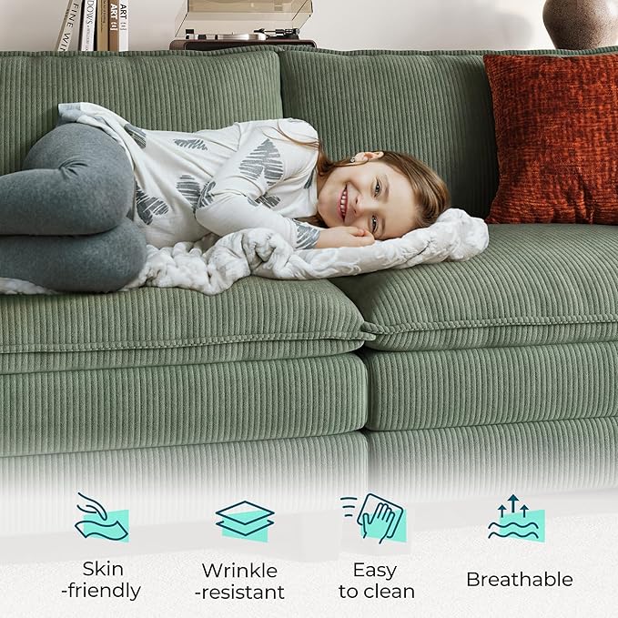 LINSY HOME Cloud Sofa Accent Chair - Image 3