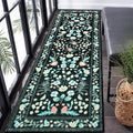 Washable Runner Rug, 2x6Ft Floral Rug Runners by Rtizon